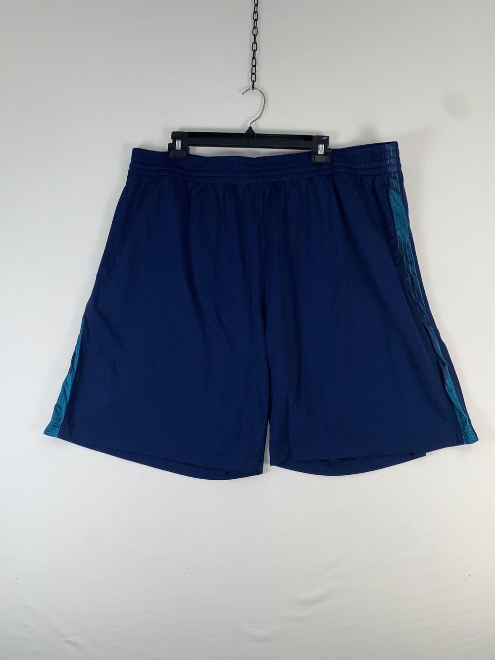 The Foundry Supply Co. Shorts Mens 3XL Blue Polyester Athletic Elastic Waist